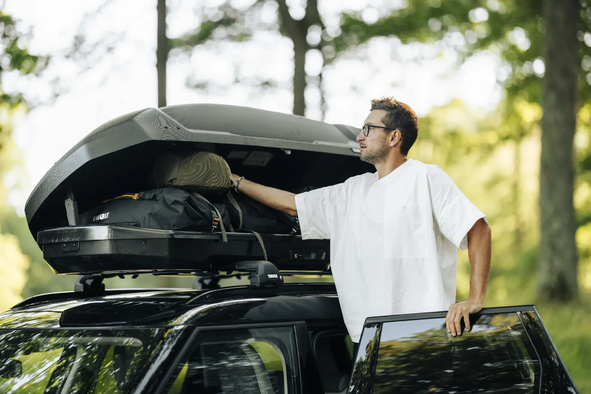 Thule Force XT XL Used for Dirty Gear